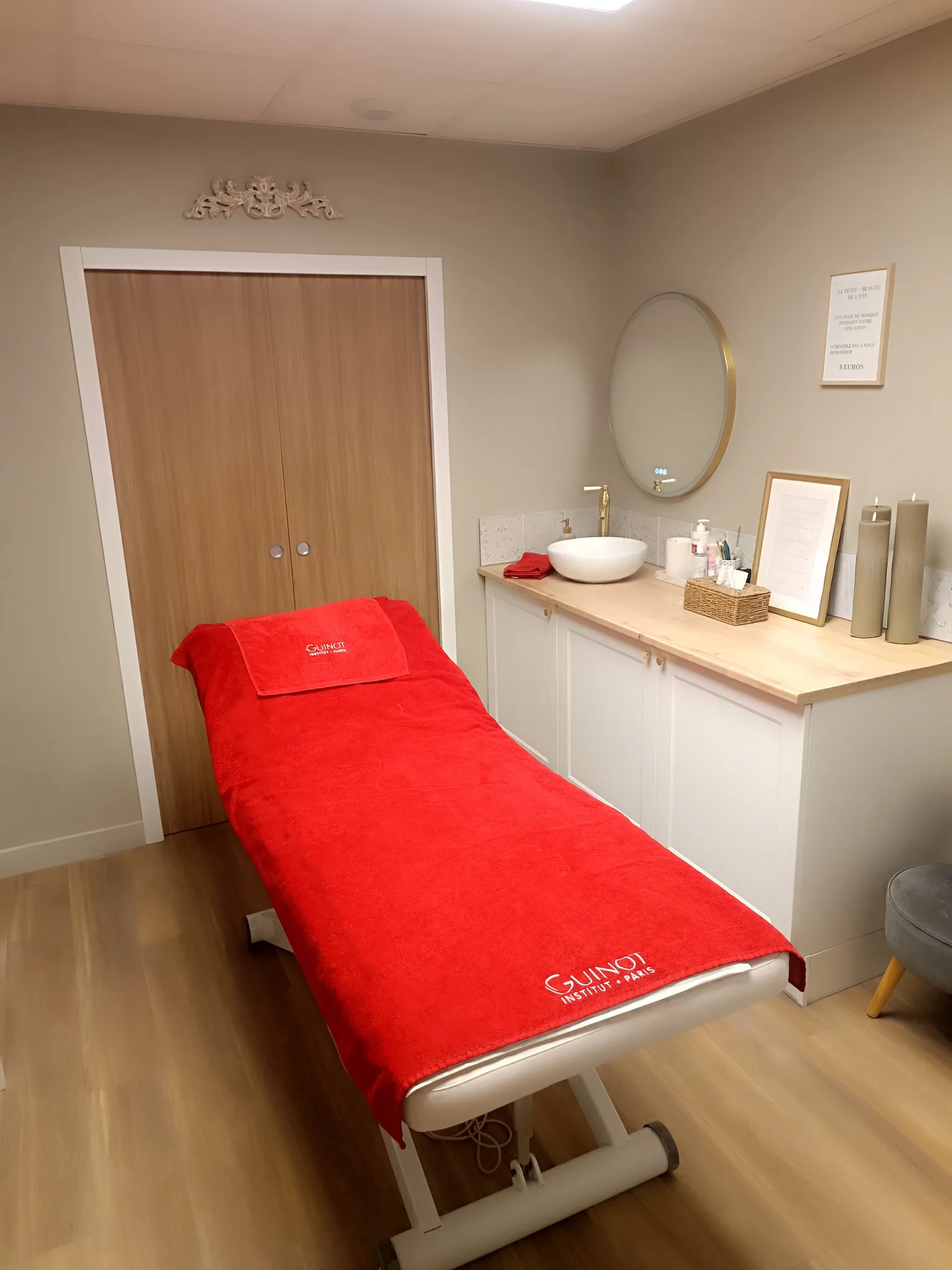 Cabine de soin visage
